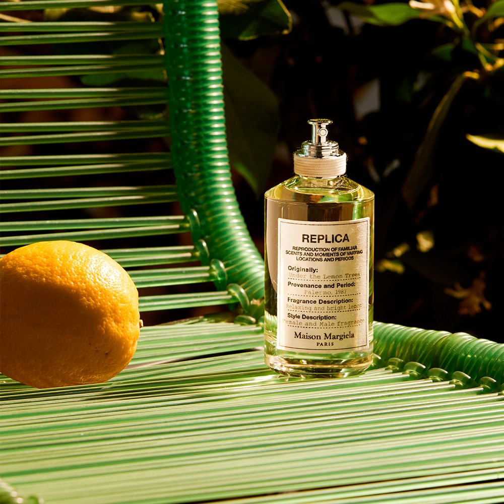 MAISON MARGIELA REPLICA UNDER THE LEMON TREES EAU DE TOILETTE 100ML neeche